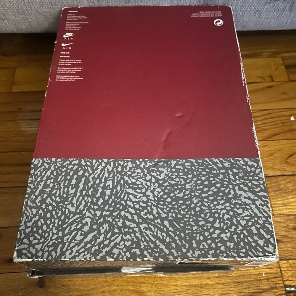 Jordan Retro 3 Empty Box - Picture 7 of 7